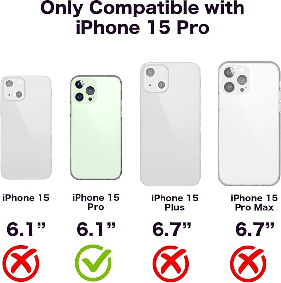 Zore Apple için uyumlu iPhone 15 Pro Kılıf Zore Süper Silikon Kapak Renksiz