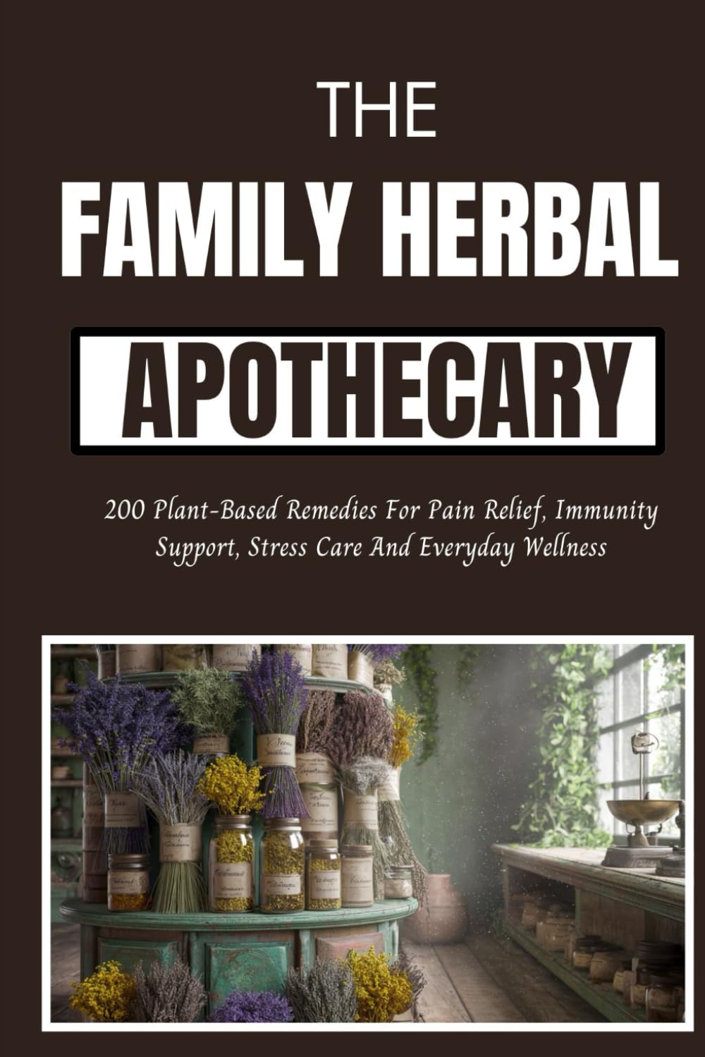 The Family Herbal Apothecary: 200 Plant-Based Remedies For Pain, Relief, Immunity, Support , Stress Care and Everyday Wellness