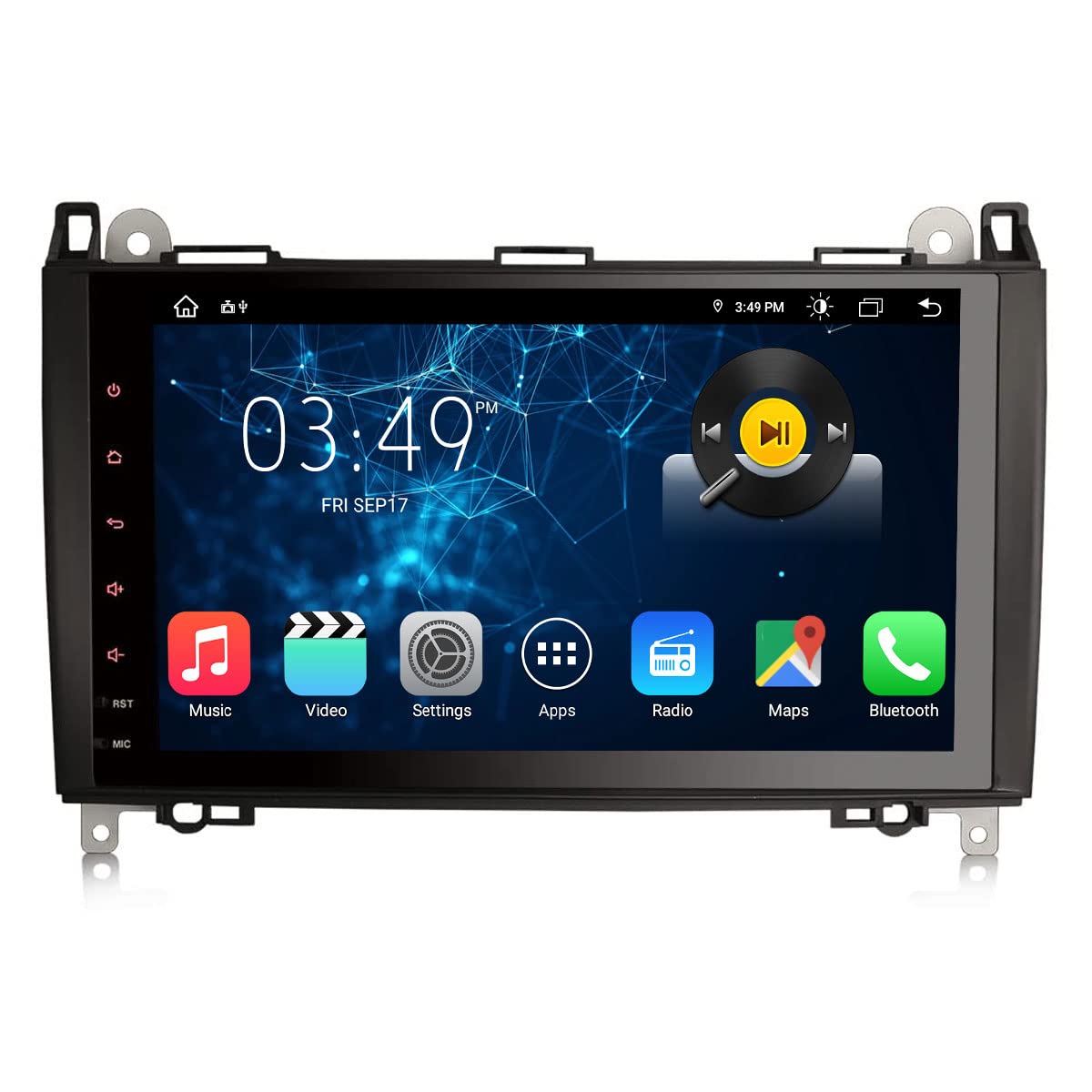 Buy Erisin 9 inch Android 11.0 Car Stereo Bluetooth Sat Nav For