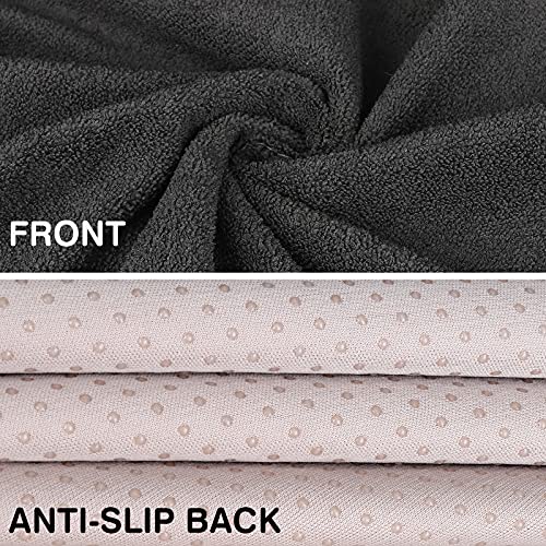 Leader Accessories Black Waterproof Sweat Towel Seat Cover Universal Non-Slip For Car Truck Suv Seat For Dog & Kid Workout Outdoor Or Sport Activities #TOP3