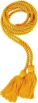 CLERKMANS Antique Gold Graduation Honor Cord