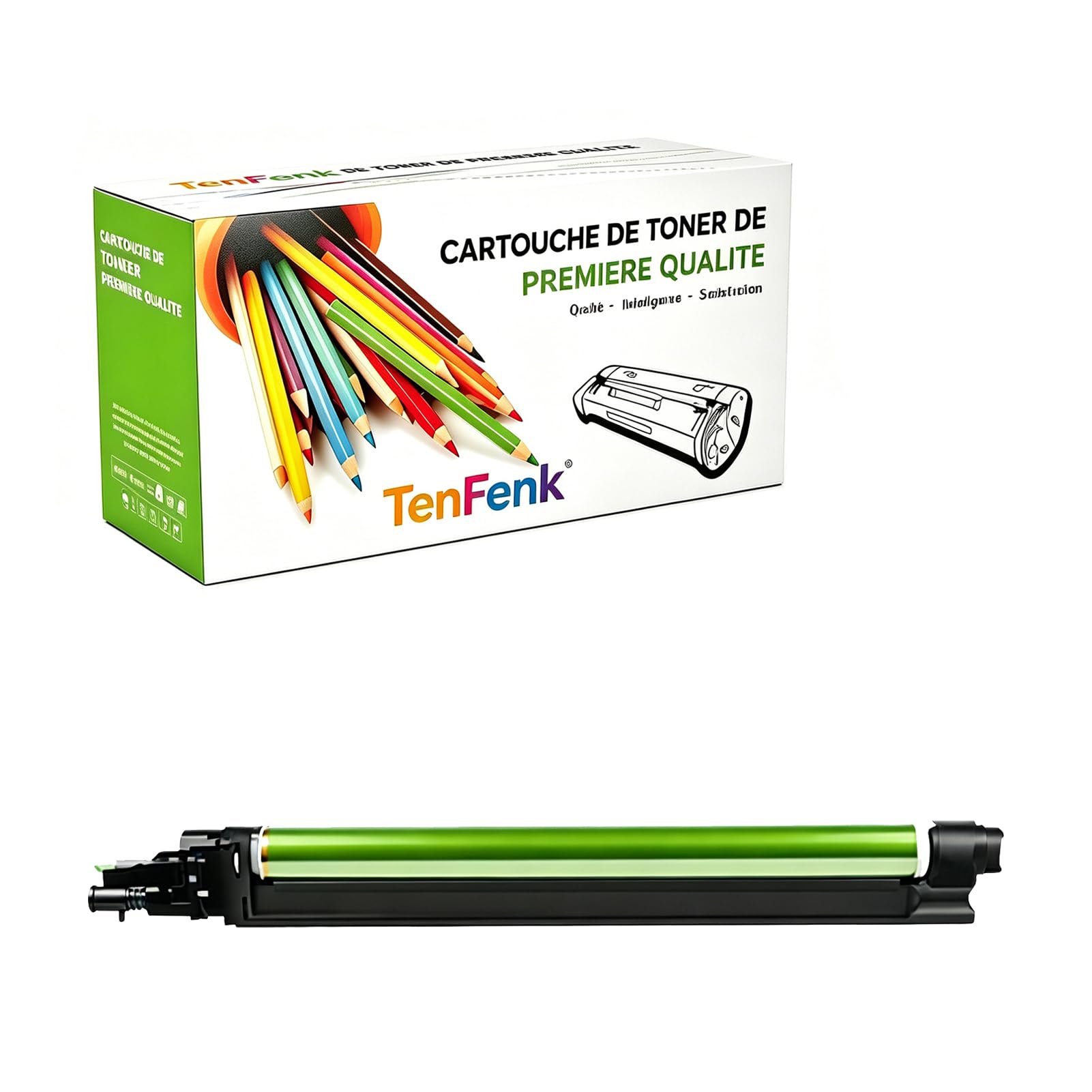 Kompatybilny zamiennik zespołu bębna dla Toshiba TFC415 T-FC415 do użytku z Toshiba E-Studio 2010AC 2510AC 2515AC 3015AC 3515AC 4515AC 5015AC drukarką,Black