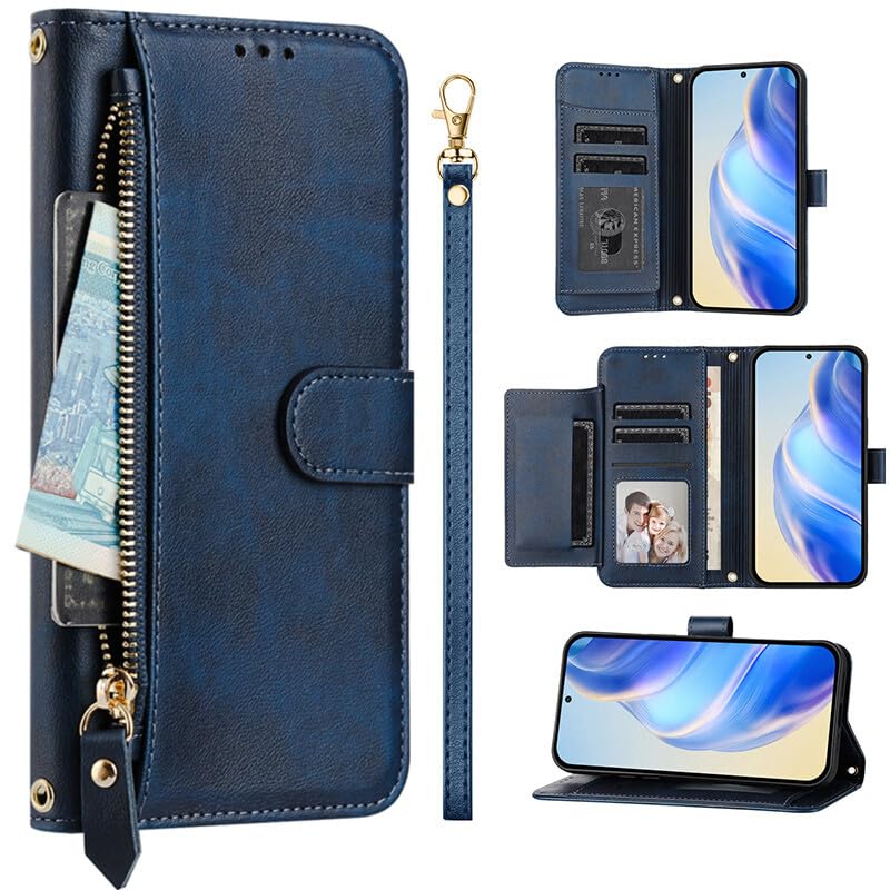 Étui portefeuille Samsung S21 bleu pour protéger votre téléphone portable en voyage