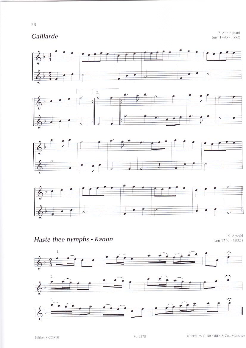Die Altblockflöte Band 1 + 2 | mit Audiotracks | Spielen - lernen - musizieren | Ricordi Berlin | SY 2570 + SY 2571 | ISBN 9783931788643 + 9783931788650 | Soundman Piano-Bleistift