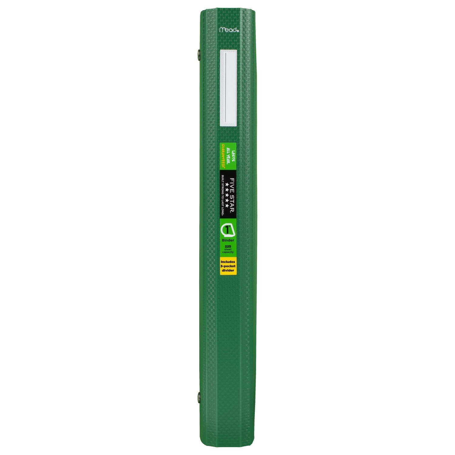Five Star 26134 - Raccoglitore a 3 anelli, in plastica, colore variabile