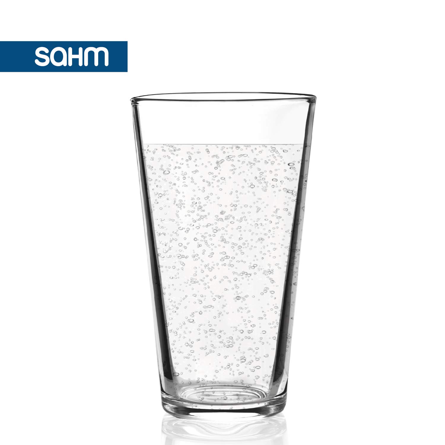 Tazze caffè vetro 300 ml - 6x tazza trasparente per caffè, cappuccino e latte macchiato lavabili in lavastoviglie - Tazze cappuccino trasparenti