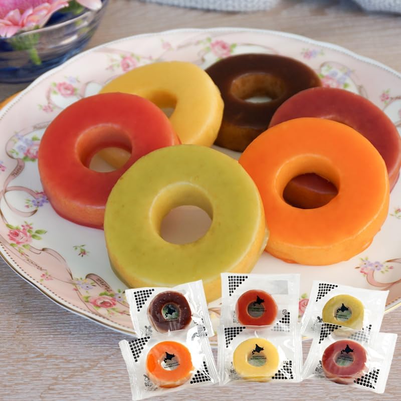 北海道カラフルバウム 6個 江戸屋 ギフトセット のし対応 産地直送 お取り寄せ [沖縄・離島配送不可]