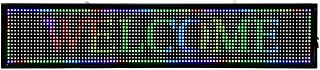 LED Seven-Color Sign,Flexible Digital Sign, LED Sign with 2 Lighting Modes,for Shopping Malls, Barber Stores, Restaurants, Bars,40 x 8 x 2 inch