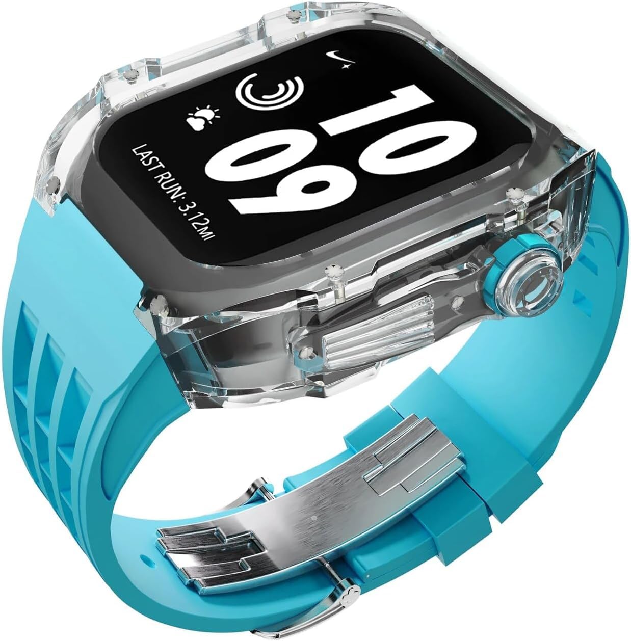 Kit modification Apple Watch boîtier polycarbonate rigide contre rayures et chocs - 8