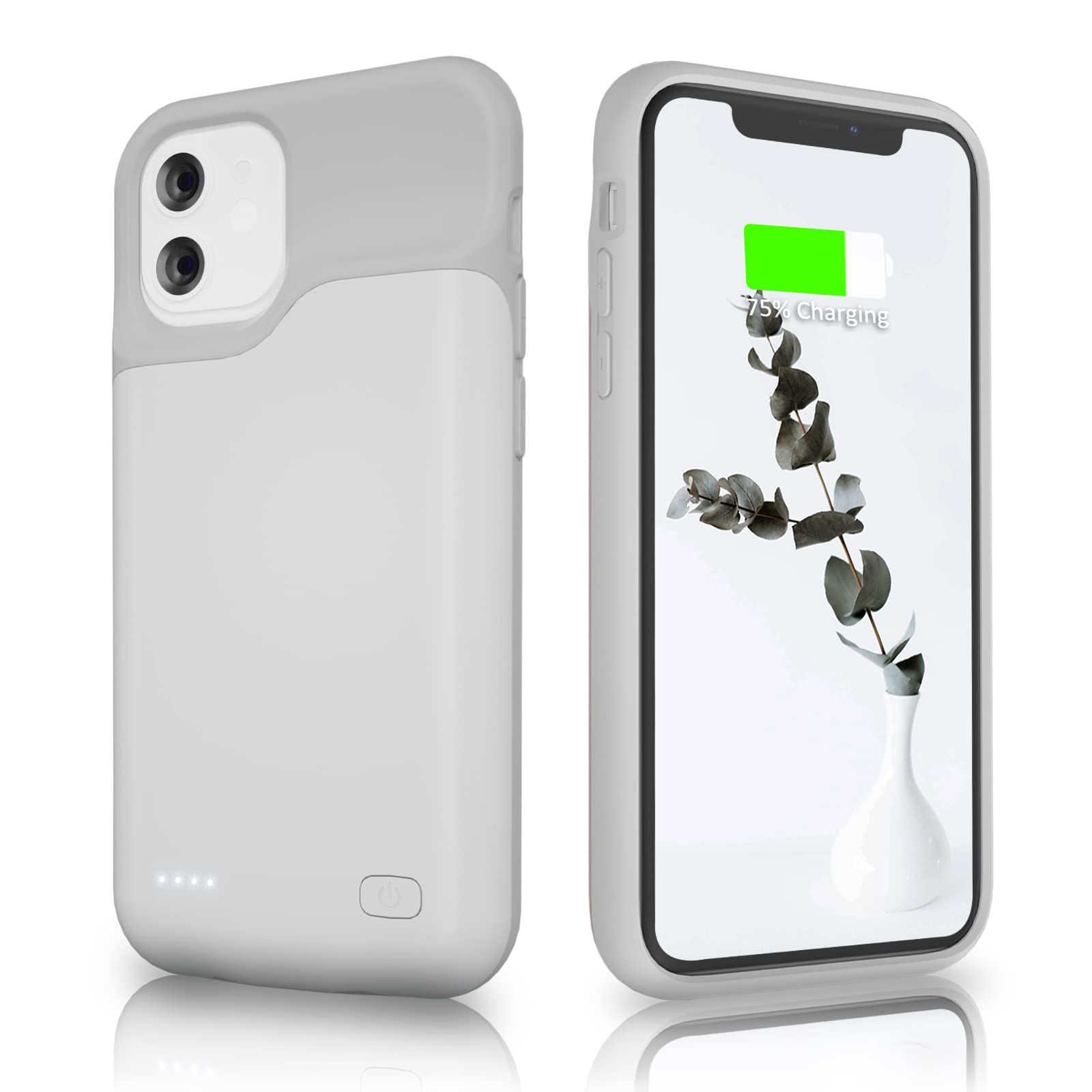 Amazon | Gladgogo iPhone 12 Mini対応バッテリーケース【6000mah大