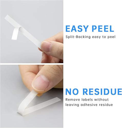 Miniatura 5 de Unismar Tze - Cinta blanca laminada de 0.019 in compatible con Brother TZe-231 TZe231 para Ptouch PT-D220 PTD210 PTH110 PTH100 PTD600 PTD200, negro