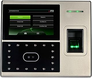 Timer Clocks UFace800 TCP/IP Biometric Fingerpint Face Recognition Time Attendance System Recorder Employee Machin (Color : Uface800, Size : 1)