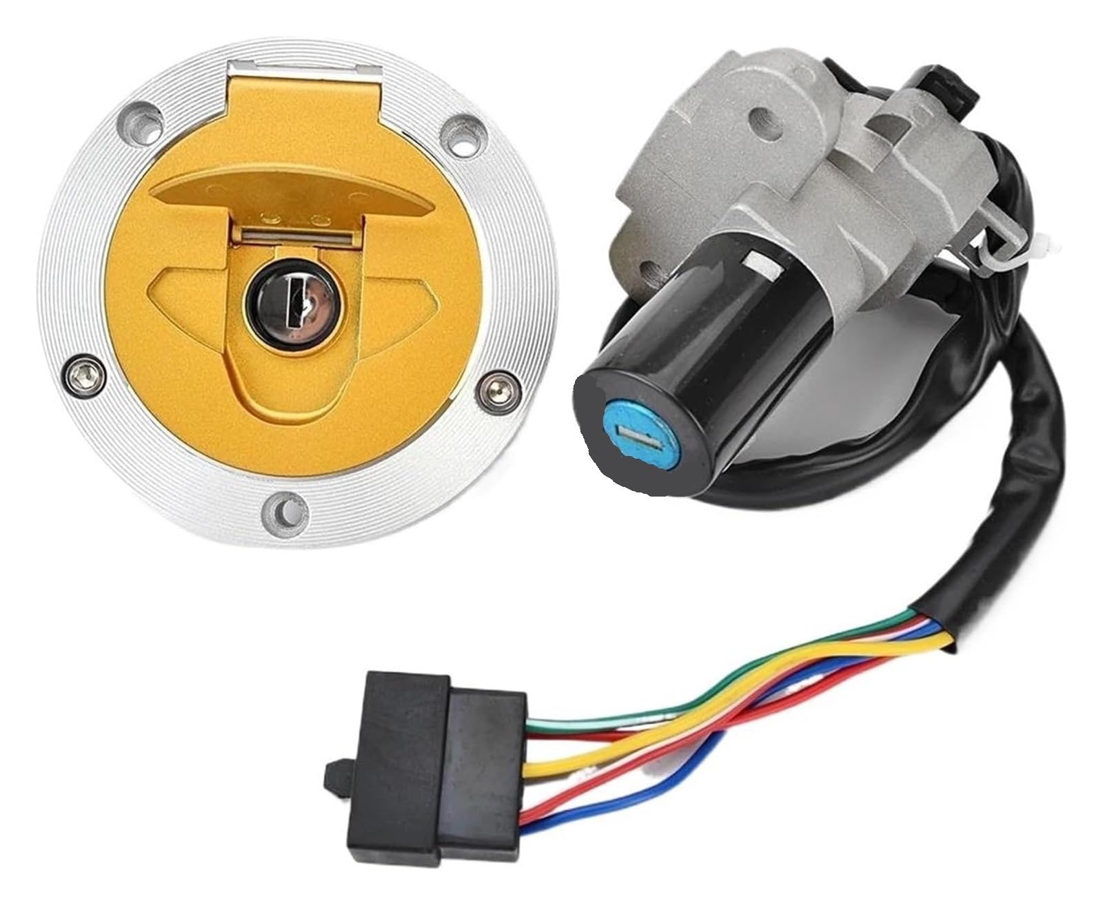 Cerradura De Encendido para Ducati para 916ST4 1994-2000 para 916SP 1994-1996 para 748SP 1995-1997 1996 Interruptor Arranque Encendido Motocicleta Juego Llaves Accesorios