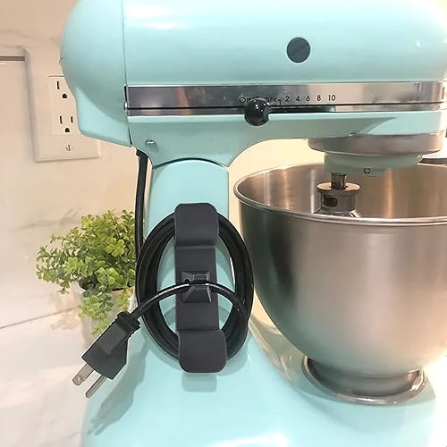 Miniatura 5 de BLUGY Práctico organizador de cables para electrodomésticos de cocina en silicona para cables de cocina