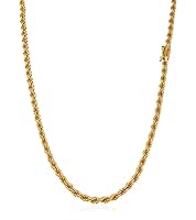 Colar Masculino De Moeda Antiga Banhada A Ouro 18k - Elo Baiano 4mm