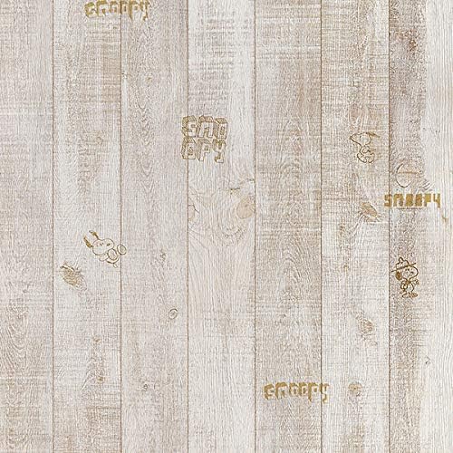 Amazon サンゲツ Reserve リザーブ 糊なし のり無し壁紙 クロス スヌーピー Snoopy 木目柄 Re 旧re7946 1m 注文数 巾92cm 防かび 壁紙