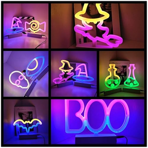 Miniatura 4 de Paneles de luz LED inteligentes neón luz LED decorativa de pared lámpara de modelado alimentado por USB, diseños de decoración para Navidad y