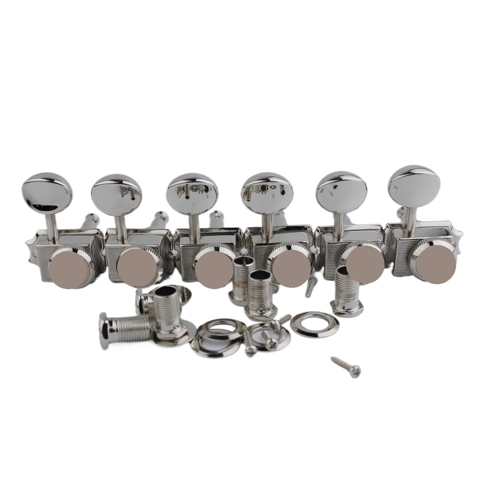 Vintage Locking String Tuner Nut Style E-Gitarre Mechaniken for ST TL Tuning Pegs Übersetzungsverhältnis 1:15(GD)