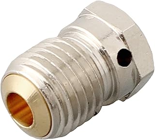 Latón PCP HPA Regulador de tanque Ruptura Disco Anti Alboroto Hoja Color Negro/Plata (6000psi)