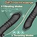 5.3 inches Special Silicone Massagers Kit with Water Resistant Play in Anywhere You Like (Black) for Man, Rechargeable Cordless Body Prostrate Massager with 9 Modes for Men Relax Massaging -cmjt3