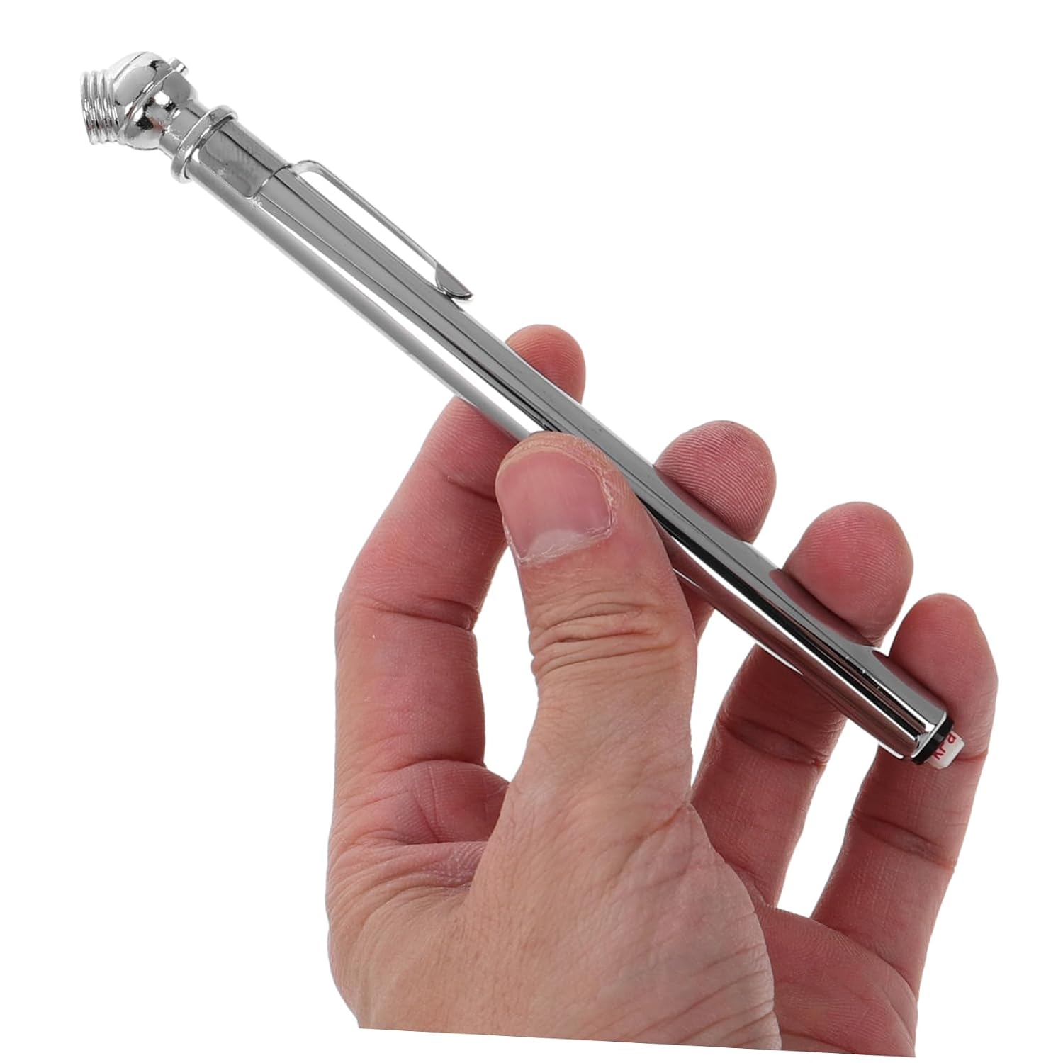 Tire Pressure Gauge for Trucks Durable Dual Head Analog Tool Accurate Readings Compact Design Portable Tire Air Gauge for Heavy-Duty Vehicles and Rvs