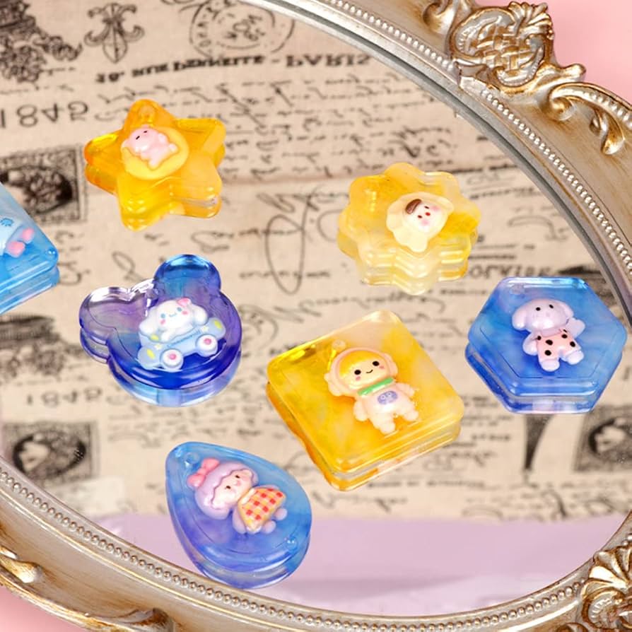 Amazon.co.jp: RESINWORLD 16個 バラエティ 幾何学模様