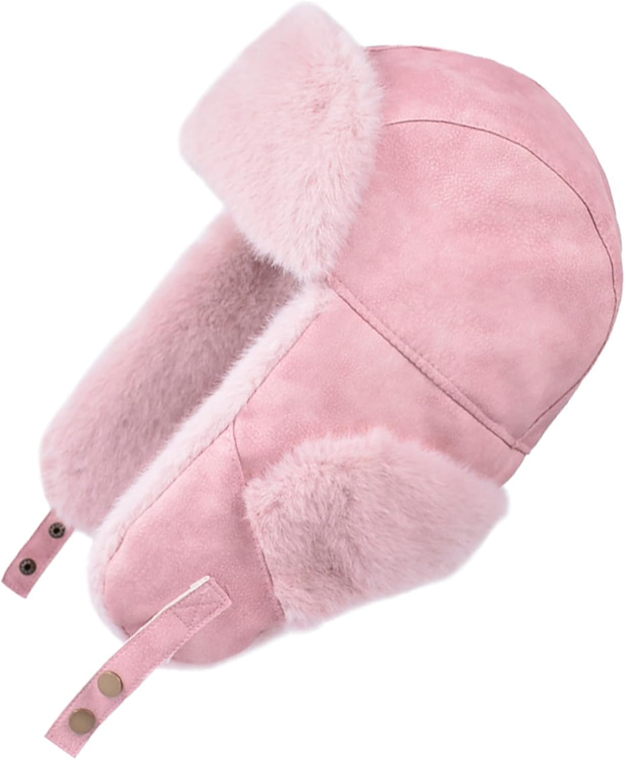 Women's Russian Ushanka Trapper Hat Thermal Warm Windproof Fleece Lining Earflap Caps for Skiing Hiking and Commuting Windpro