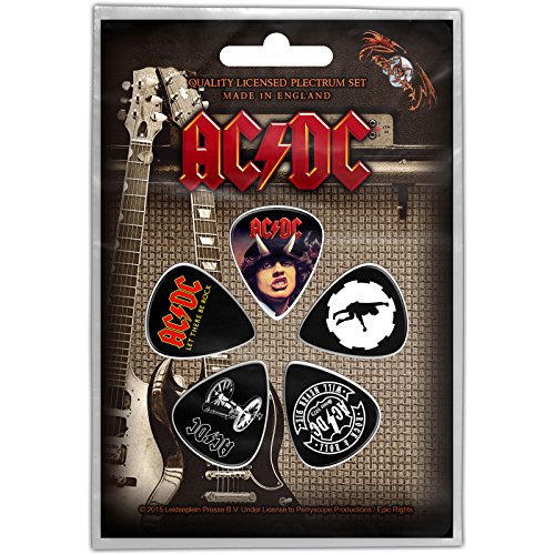 AC/DC Angus Young Highway to Hell Púas de guitarra oficiales