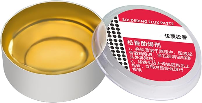 Soldering Rosin Flux Compound Pastes for Circuit Board Welding Project Electronic Manufacturing Enhances Bonding Flux with Iron Tin Packaging
