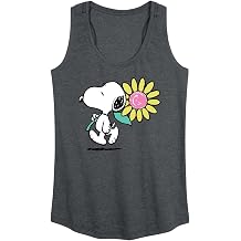 Peanuts - Snoopy Daisy - Women's Racerback Graphic Tank
