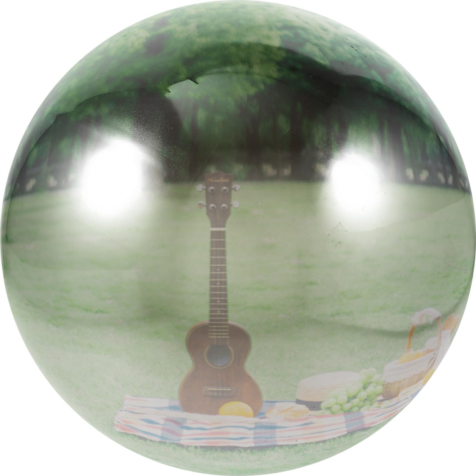Boule de Regard Acier Inoxydable Miroir Poli Sphère Haut de Gamme Décoration