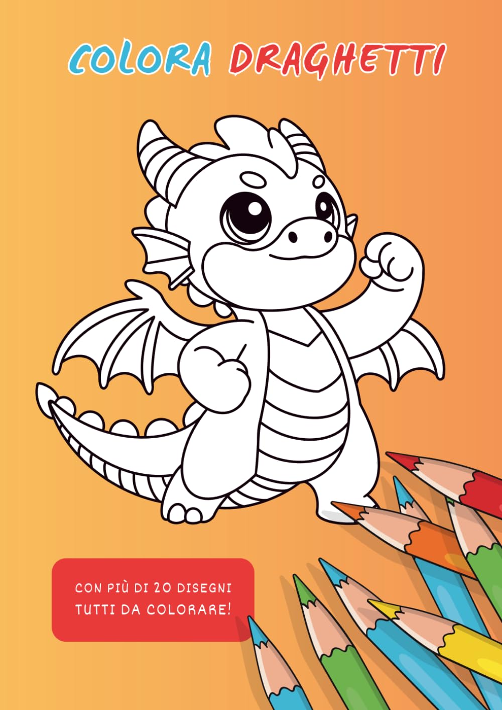 Colora Draghetti: quaderni da colorare