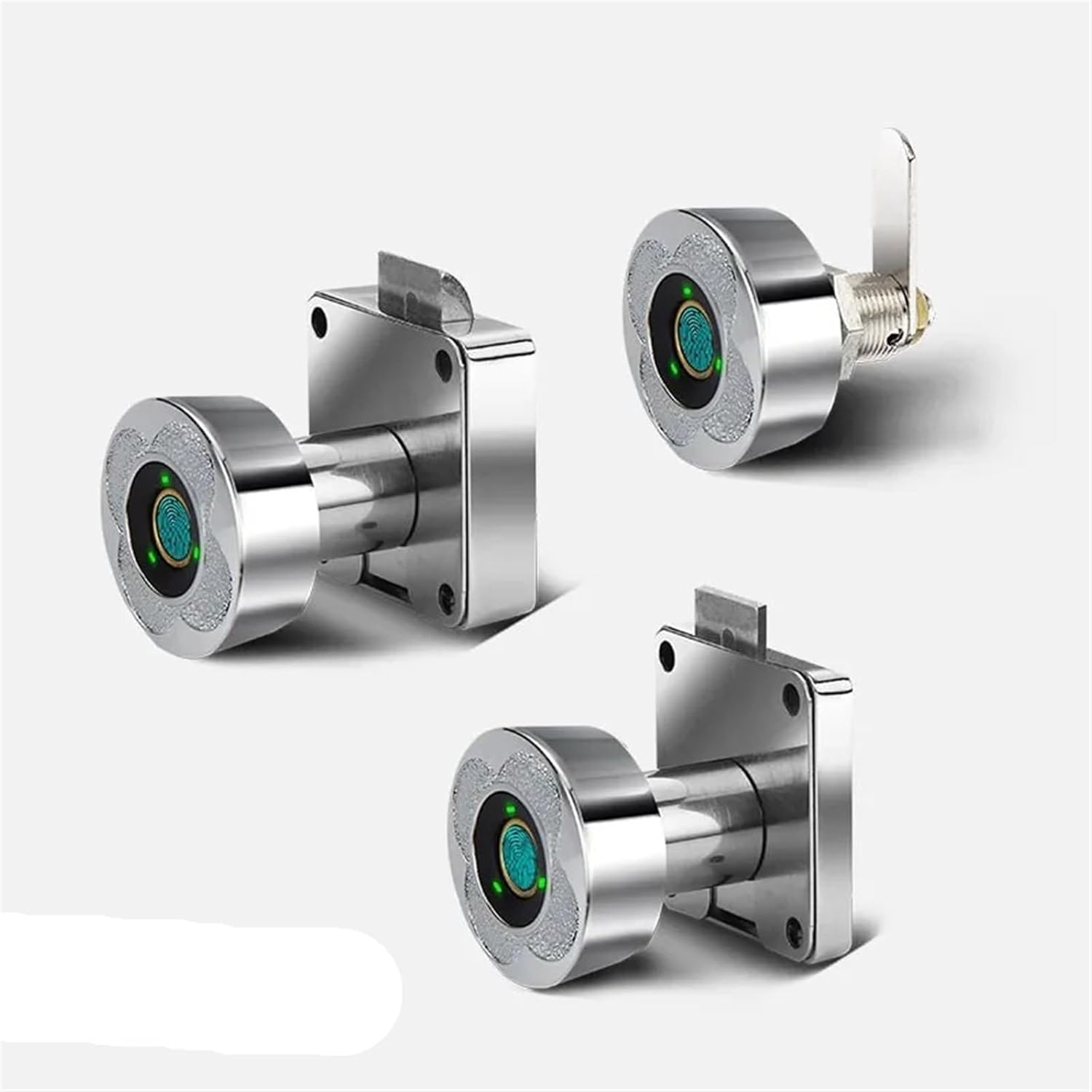 Biometric Intelligent Cabinet Lock Keyless Furniture Drawer Wardrobe Drawer Lock 1Pcs(Mechanical dial) Biometric Intelligent Cabinet Lock Keyless Furniture Drawer Wardrobe Drawer Lock 1Pcs(Mechanical dial)