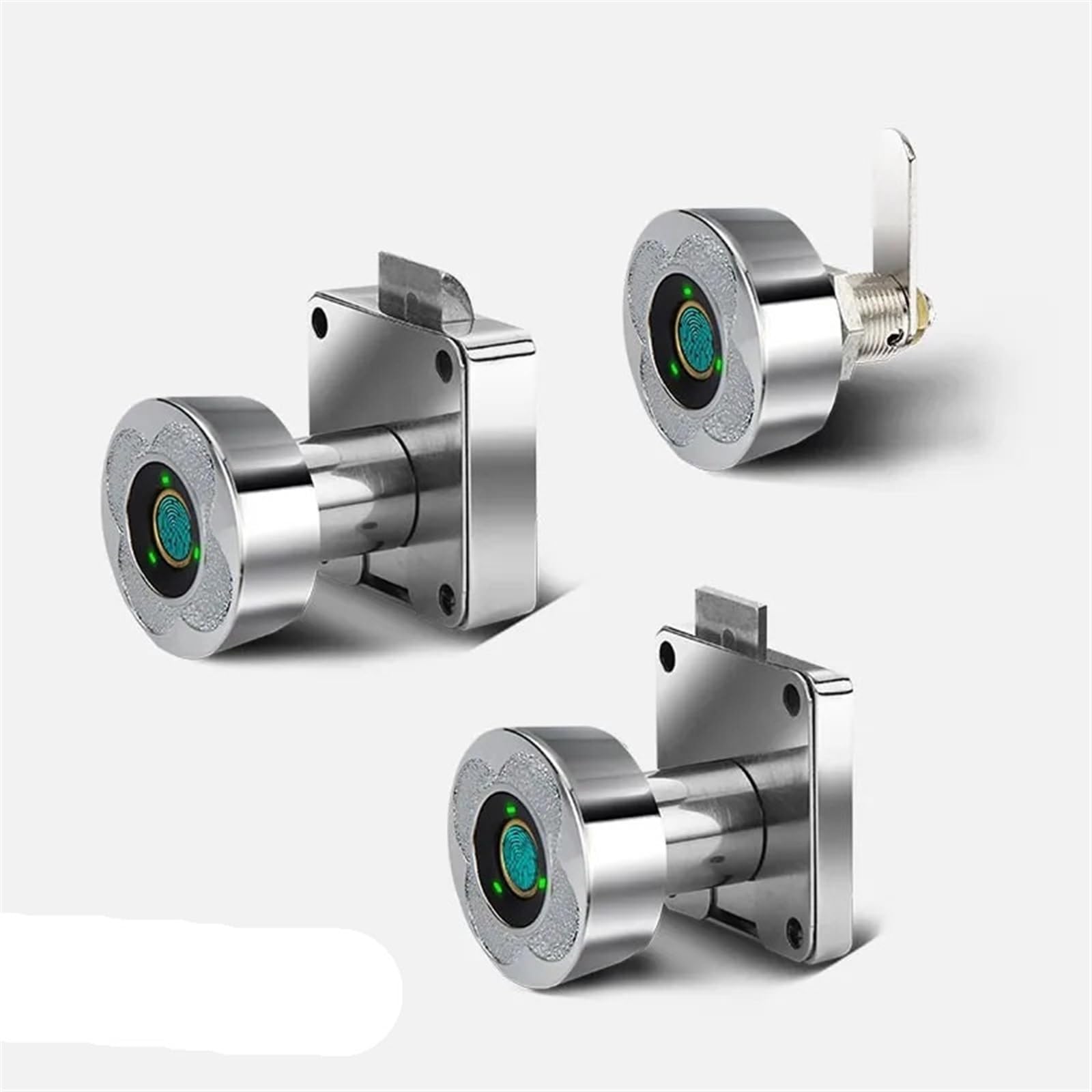 Biometric Intelligent Cinet Lock Keyless Furniture Drawer Wardrobe Express Fingerprint 1Pcs(139-22-1)