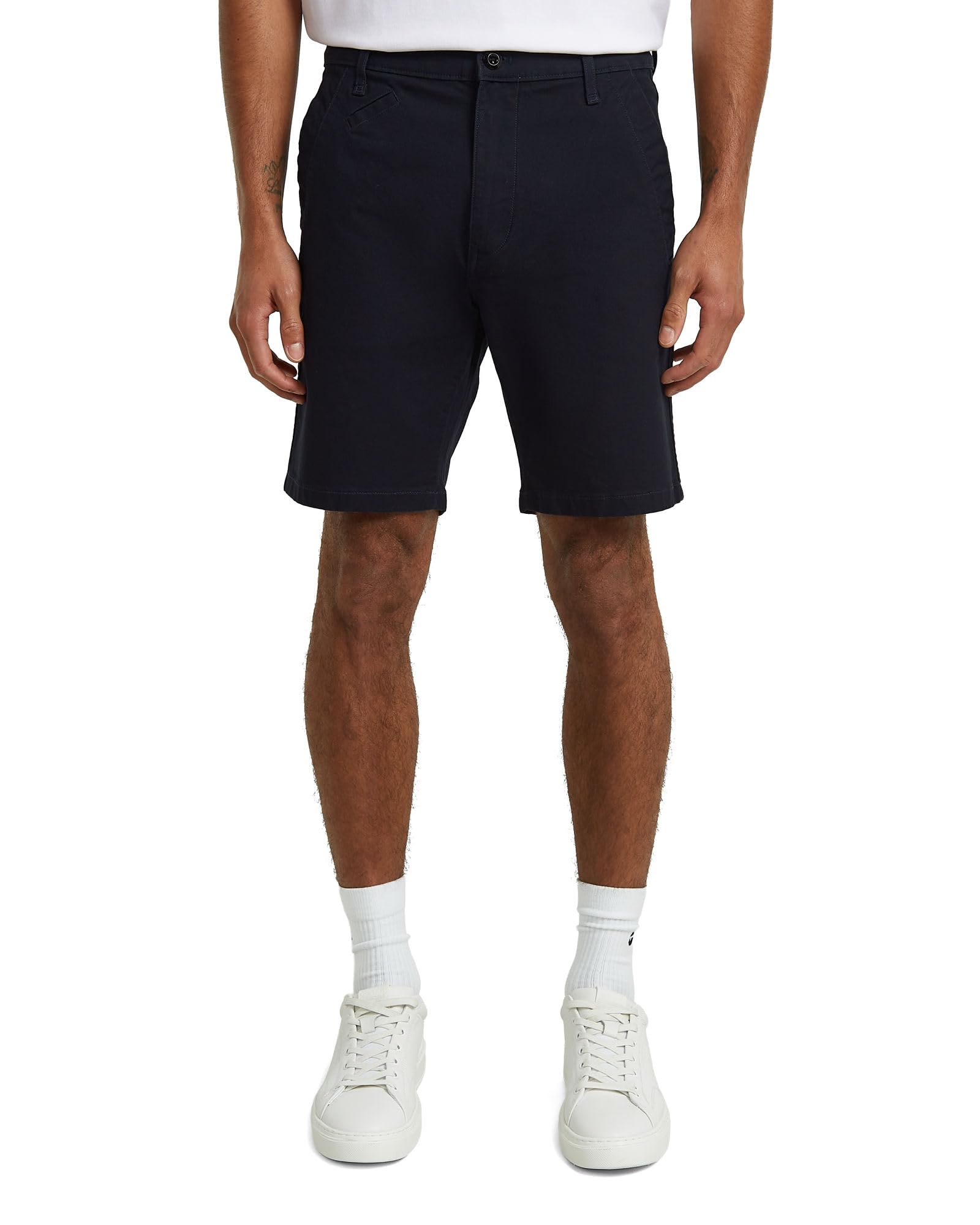 G-STAR Raw C.V. Men's Bronson 3.0 Slim Chino Shorts, Blue, 31W