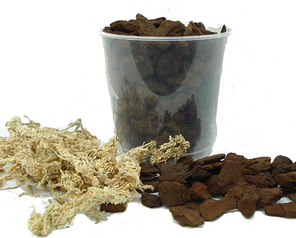 All in One, Everything Needed to Repot Your Orchid - Extra Large Bark - 3 1/2 inch Pot - Please Choose Bark & Pot Size