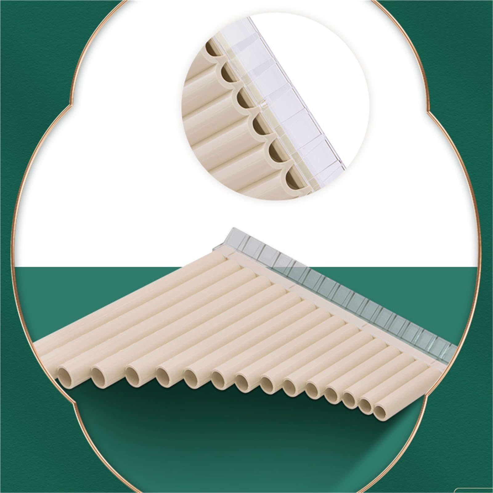 Flauto Di Pan Flauto Di Pan 16 Canne 18 Canne Insegnamento Flauto Di Pan Speciale Per Principianti Strumento A Fiato C(16B)
