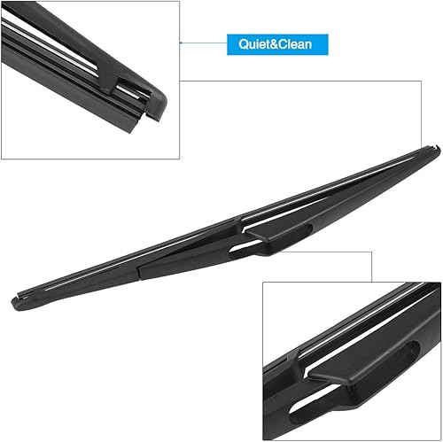 Miniatura 3 de X AUTOHAUX Juego de brazos de limpiaparabrisas trasero 12.008 in 12 pulgadas para Mercedes-Benz ML500 Base Sport Utility 4-DOOR 2006-2007