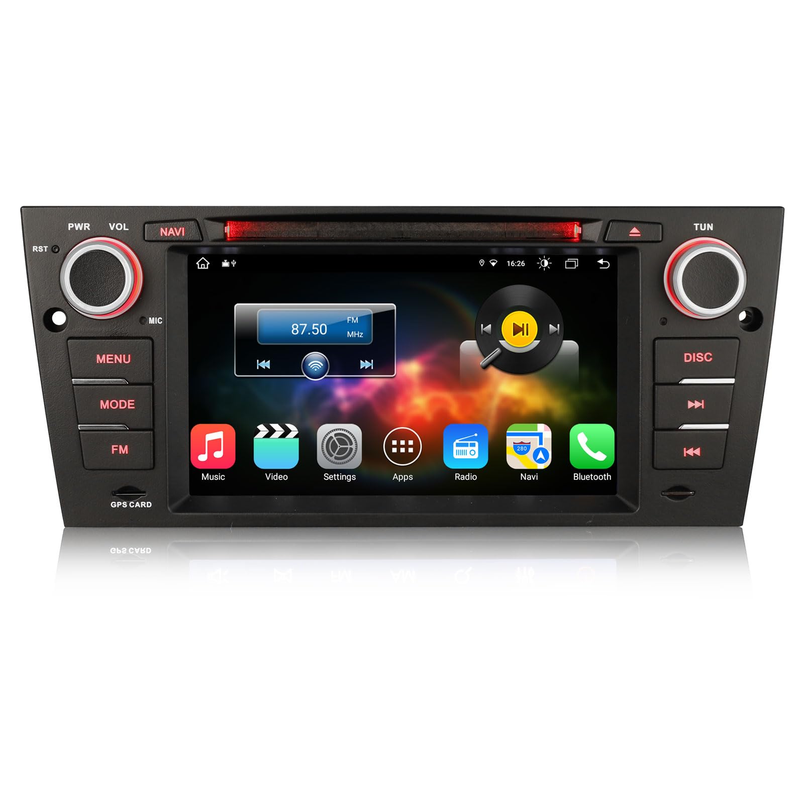 Autoradio Android 14 Pour BMW Série 3/5/6 (E90, E60, E63...) - Écran 8.8" IPS - NEUF