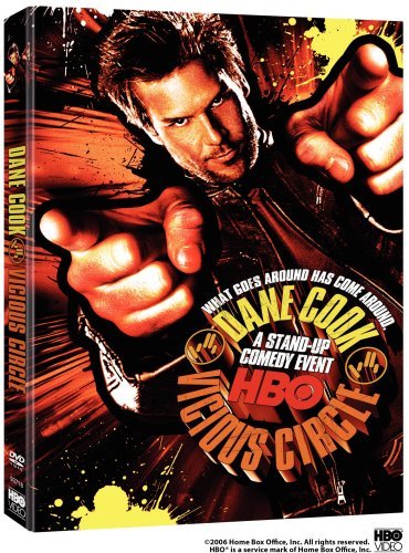DVD Dane Cook - Vicious Circle show de comedia en vivo original para coleccionistas de stand-up