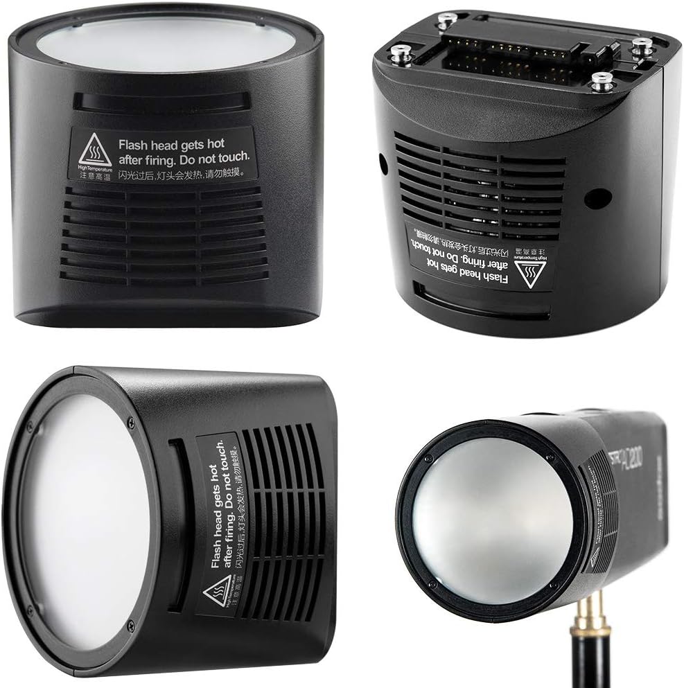 GODOX Witstro H200R Round Flash Head for Godox AD200 Flash (H200R)