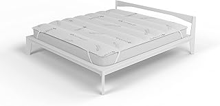 MB HOME ITALY Topper Trapuntato con elastici13, THERMOCONTROL, Singolo 85 x 195 cm