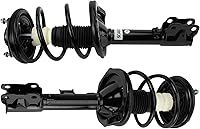 Vista 14 de TRQ - Conjunto de puntal delantero y resorte helicoidal (lados del conductor y del pasajero), para auto