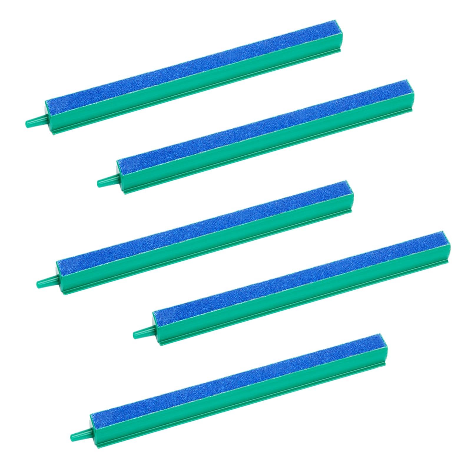 Aquarium Air Stone 10 Inch Long Air Stone Bar Kit with Square Oxygen Diffuser Bubble Release Mineral Airstones for Fish Tank Pumps DWC Bucket Reservoir Pond
