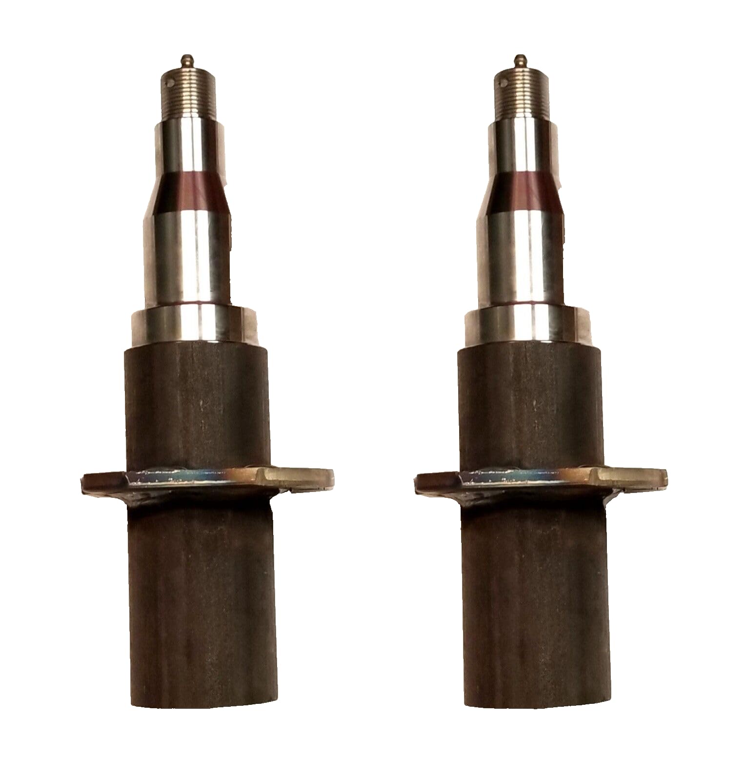 Everything for trailers, RVs and trucks and more - (2) Trailer For Axle Spindle #42 6000# 7000# W/Brake flange EZ Lube Hub Stub shaft (FS1XN-2447)