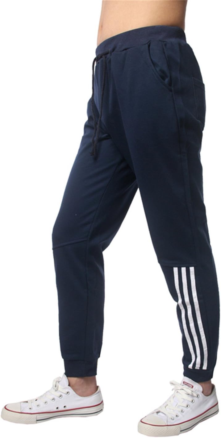 MRstriver Baggy Tapered Bandana Pant Hip Hop Dance Sweatpants Drop Crotch Pants Men Parkour Track Trousers Navy 4XL