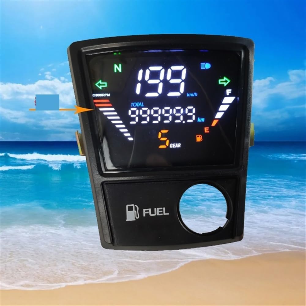 Motorcycle Odometer Gauge Motorcycle gobj Digital Meter RPM Assy for Super for Cub C70 C90 C700 C800 C900 Tachometer Odometer
