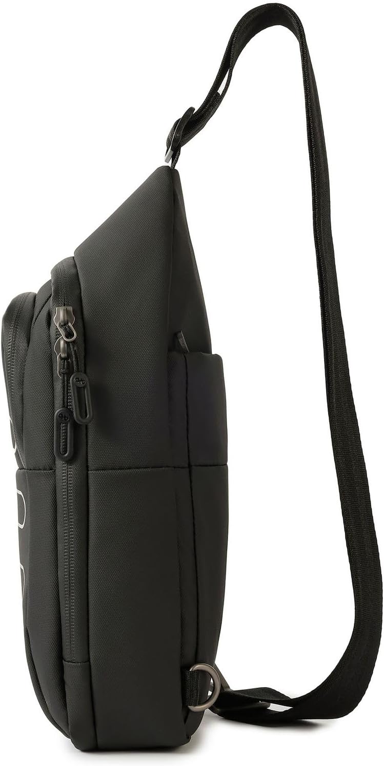 Hedgren Unisex's P Sling Bag + RFID, Black, Talla única