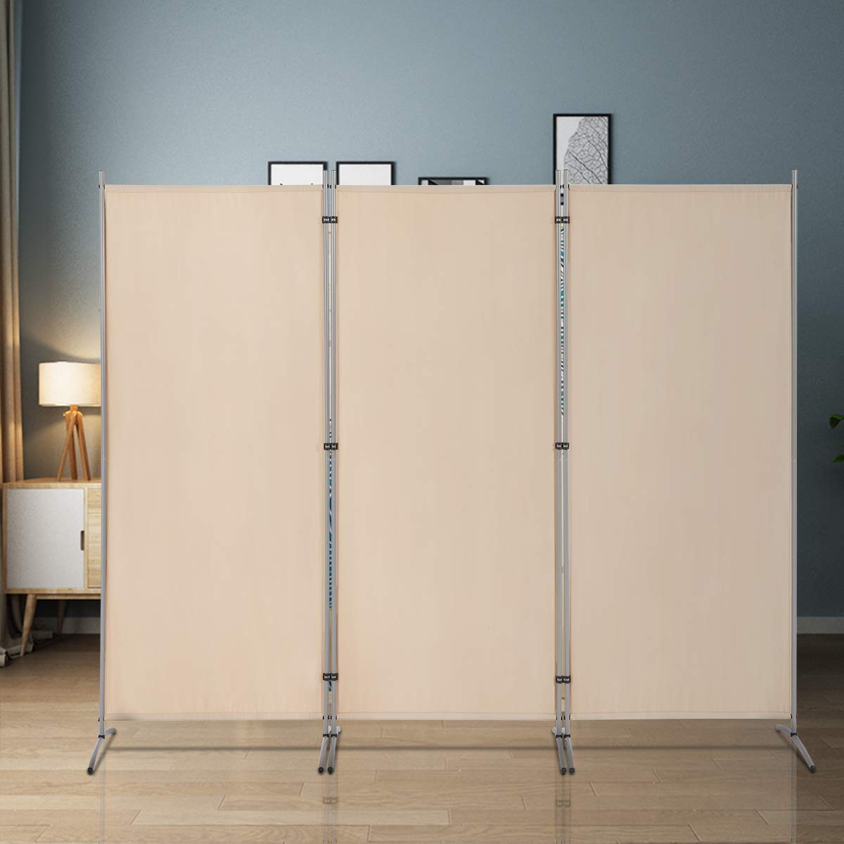 Buy Yodolla 3 Panel Office Room Divider, 6 Ft Tall Folding Privacy Screen Room Divider