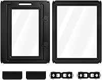 Vista 22 de FXW AuraSpace - Corral acrílico para perros de interior para cachorros y perros pequeños, 24 pulgadas, 12 paneles, negro